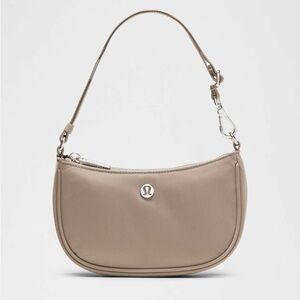 lululemon athletica city essentials miniShoulder Bag 1 litre warm ash grey NEW